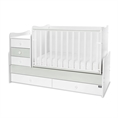 Letto MAXI PLUS NEW white+milky green